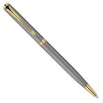 Parker Sonnet Slim K434 Cisele Silver GT серебро 925пр шариковая ручка S0808180