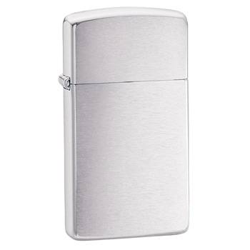 Зажигалка Zippo 1600 Brushed Chrome Slim