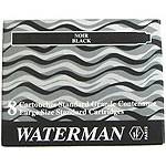 Чернила в картриджах 52001 Waterman Black (S0110850)