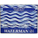 Чернила в картриджах 52002 Waterman Blue (S0110860)