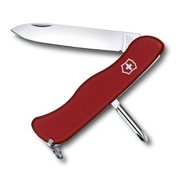 яНож Victorinox 0.8923 Cowboy солдатский с фиксатором, 111мм, красный