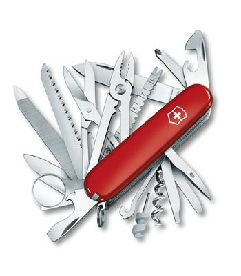 Нож Victorinox 1.6795 SwissСhamp, 91мм, красный