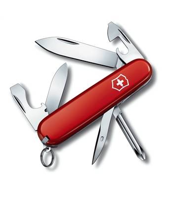 Нож Victorinox 0.4603 Tinker Small офицерский, 84мм, красный