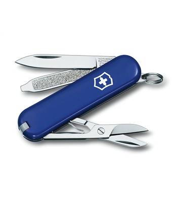 Нож-брелок Victorinox 0.6223.2 Classic, 58мм, синий