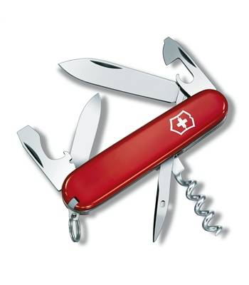 Нож Victorinox 0.3603 Tourist офицерский, 84мм, красный