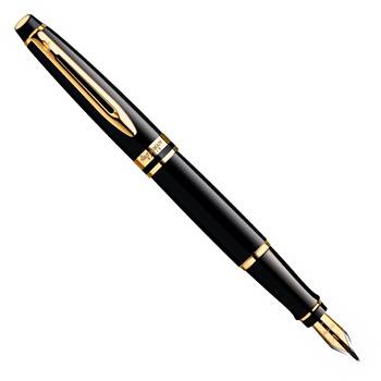 Перьевая ручка Waterman Expert Black Lacquer GT (S0951640)