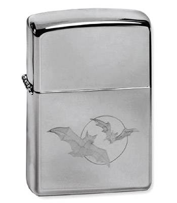 яЗажигалка Zippo 150 Bats/Moon