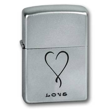 яЗажигалка Zippo 205 Love