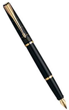 Parker Latitude F197 Black/GT перьевая ручка(S0673890FF)