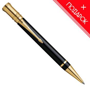 Шариковая ручка K74 Parker Duofold International Black GT(S0690500)