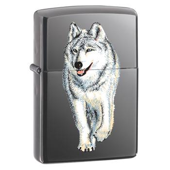 яЗажигалка Zippo 769 Wolf Black Ice
