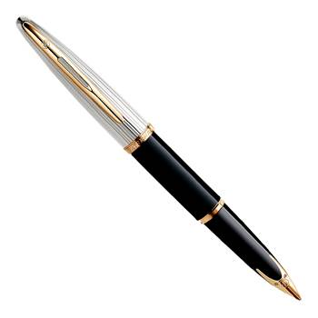 Перьевая ручка Waterman Carene Deluxe Black Silver (S0699920)