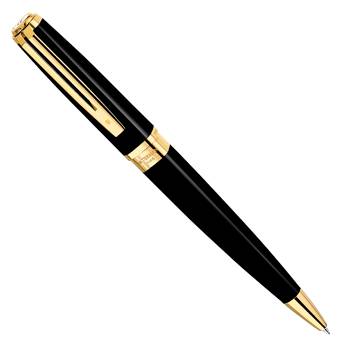 Шариковая ручка Waterman Exception Slim Black GT (S0636960 M)