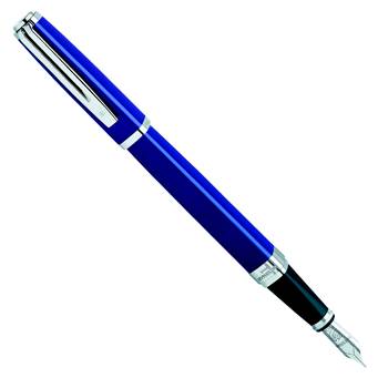 Перьевая ручка Waterman Exception Slim Blue ST (S0637090 F, S0637100 M)