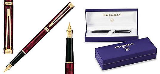 яПерьевая ручка W21041 Waterman Harmonie Red GT (S0050900 F, S0050910 M)