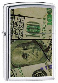 яЗажигалка"ZIPPO" 20912 BENJAMIN