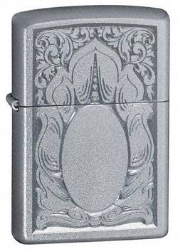 яЗажигалка"ZIPPO" 21137 SCROLLED MIRROR