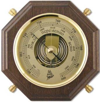 яБарометр "Бриг" БМ91112-О (орех) (120х120mm)