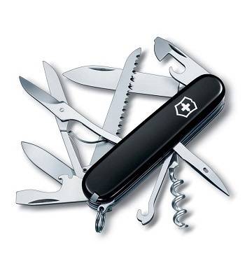 Нож Victorinox 1.3713.3 Huntsman офицерский, 91мм, чёрный