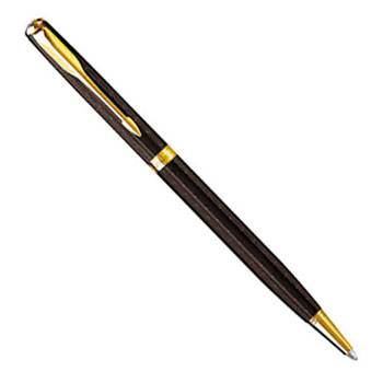 яParker Sonnet Slim  K450 Chiselled Chocolate GT шариковая ручка R0808420,R0788990