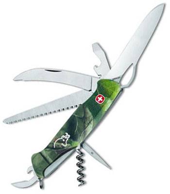 яНож Wenger New Ranger 1.77.57.803 (120mm, камуфляж)