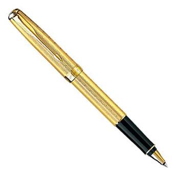 яParker Sonnet T532 Chiselled Golden GT ручка-роллер S0808260