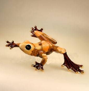 яФарфор "Pavone" фигурка лягушка  JP-08/3  19х3,5см