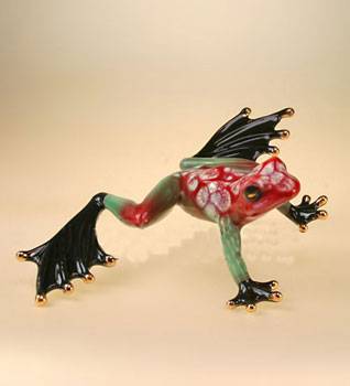 яФарфор "Pavone" фигурка лягушка  JP-08/19  19,5х6см