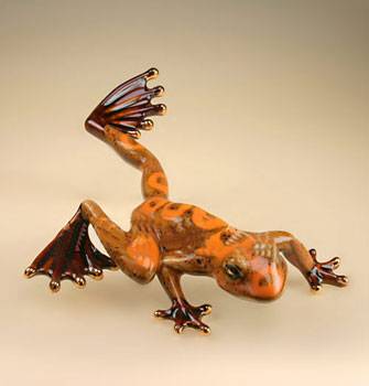 яФарфор "Pavone" фигурка лягушка  JP-08/15  18см