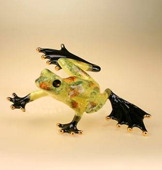яФарфор "Pavone" фигурка лягушка  JP-08/13  21х6,5см