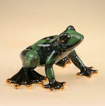 яФарфор "Pavone" фигурка лягушка  JP-08/8  8,5х6,5см