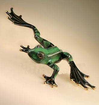 яФарфор "Pavone" фигурка лягушка  JP-08/1  25,5х3,5см