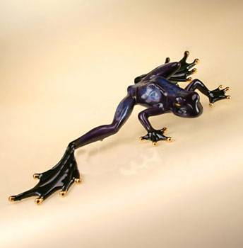 яФарфор "Pavone" фигурка лягушка  JP-08/12  25,5х4см