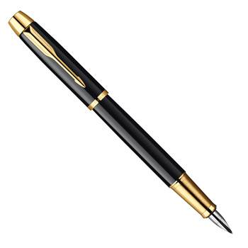 яParker IM Metal F221 Black GT перьевая ручка S0856190