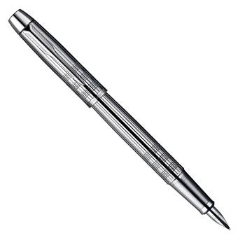 Parker IM Premium Shiny Chrome перьевая ручка (F222) S0908640