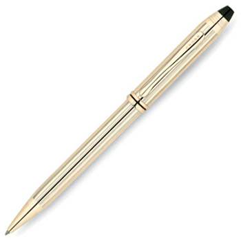 Шариковая ручка Cross Townsend 10Ct Rolled Gold (702)