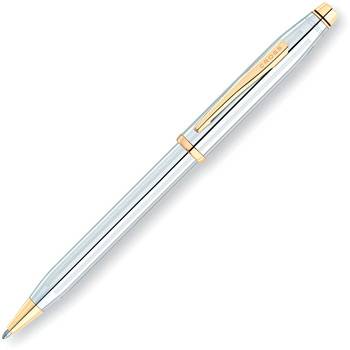 Шариковая ручка Cross Century II Medalist Chrome/23Ct Gold Plated (3302WG)
