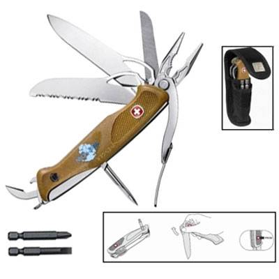 яНож Wenger Mike Horn Ranger 1.77.93.831 (120mm, с чехлом, в подарочной коробке))