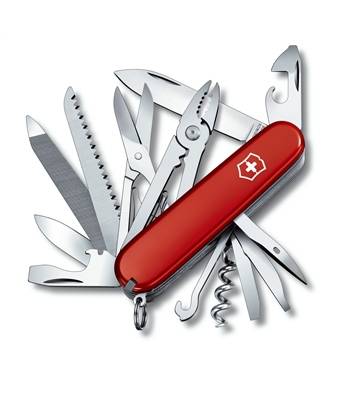 Нож Victorinox 1.3773 Handyman офицерский, 91мм, красный