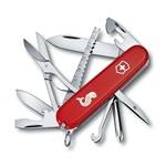 Нож Victorinox 1.4733.72 Fisherman офицерский, 91мм, красный с лого."рыба"