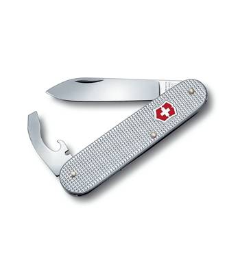 Нож Victorinox 0.2300.26 Alox Bantam офицерский, 84мм, серебристый