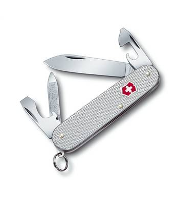 Нож Victorinox 0.2601.26 Cadet офицерский, 84мм, серебристый