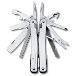 Мультитул Victorinox 3.0227.L SwissTool Spirit XC (105 мм, 26 функций, в кожаном чехле)