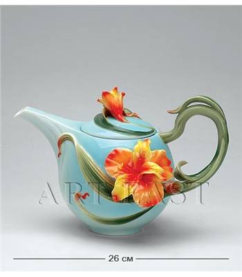 яФарфор Pavone "Лилии" FM-05/1 Заварочный чайник L=26cm