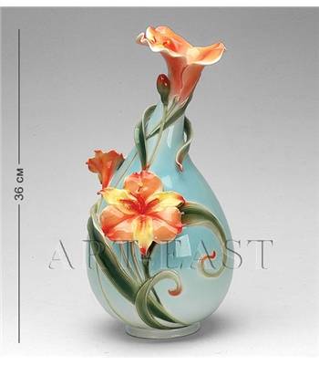 яФарфор Pavone "Лилии" FM-05/5 Ваза h=36cm