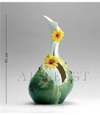 яФарфор Pavone "Маргаритки" FM-09 Ваза L=40cm