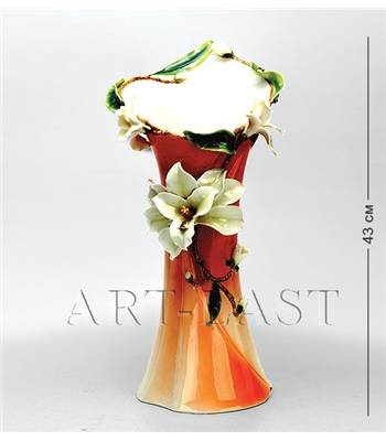 яФарфор Pavone "Магнолия" FM-12 Ваза h=43cm