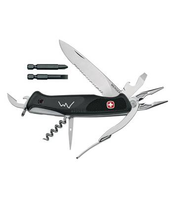 яНож Wenger New Ranger 1.77.174.00.02 Touring (120mm, серый) в подар коробке с чехлом