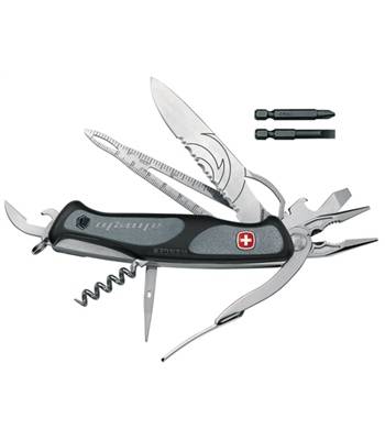 яНож Wenger New Ranger 1.77.181.824 Alinghi  (120mm, серый) в подар коробке с чехлом