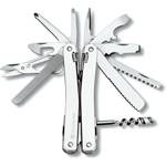 Мультитул Victorinox 3.0239.L SwissTool Spirit XC Plus Ratchet (105 мм, 38 функций,  в кожаном чехле